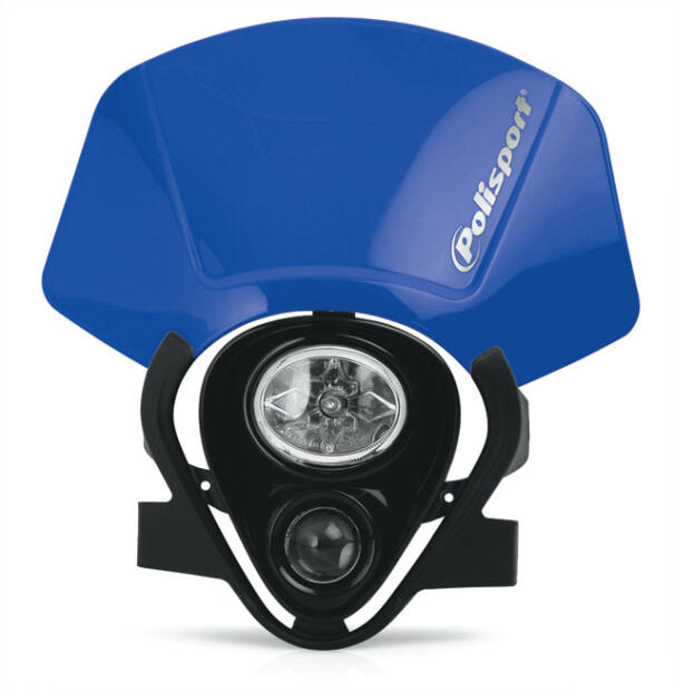 Scheinwerfer IMX blau (Yamaha blau) universell Enduro, MX, Quad