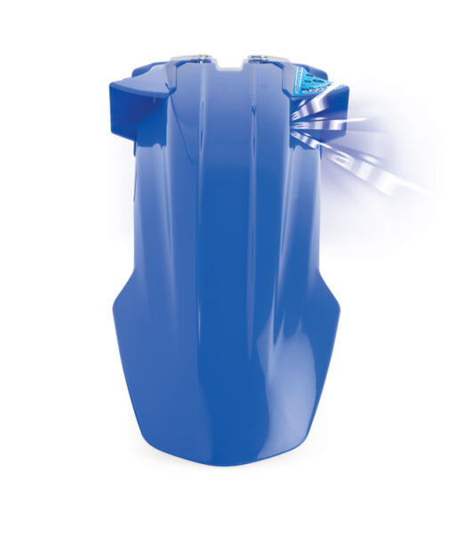 Kotflügel vorne blau mit Lüftungssystem Enduro, Moto Cross