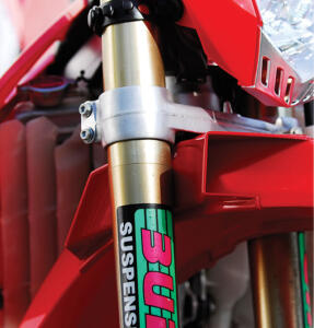 Kotflügel vorne blau mit Lüftungssystem Enduro, Moto Cross