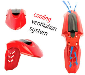 Kotflügel vorne grün SM Line Super Moto...