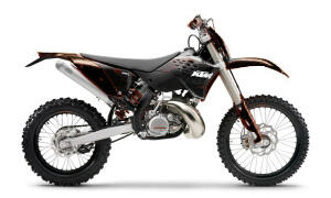 Enduro Plastik Kit für KTM EXC 08-11 schwarz