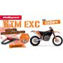 Enduro Plastik Kit KTM EXC 08-11 schwarz