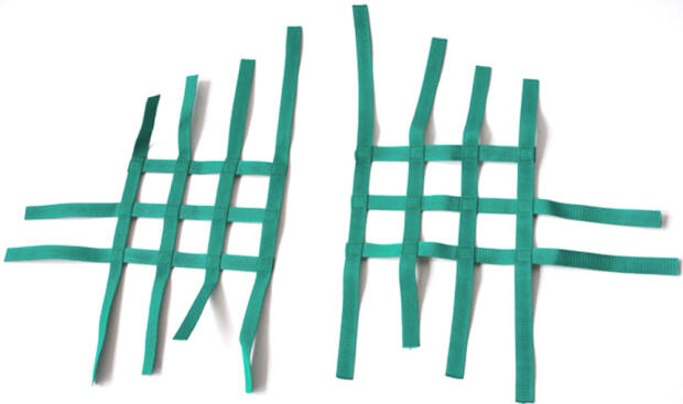 Nerfbar Netz Quad ATV 4 & 2 Bänder z.B. Kawasaki KFX 700