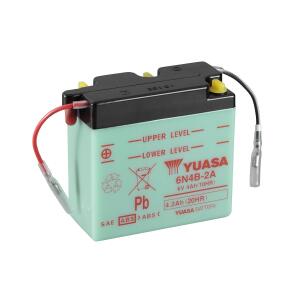 YUASA Batterie Dry Charged (ohne Batteriesäure) 6V/4Ah (6N-4B-2A)
