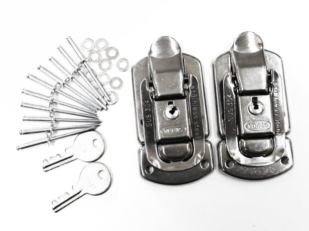 Schloss Set für Box 8015 / 8020 / 8030 Koffer Quad ATV