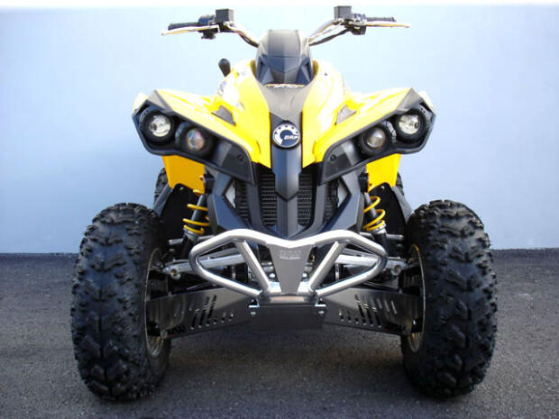 Frontbumper CAN AM Renegade 800 - 500 alle Modelle Alu natur unbehandelt matt BR2