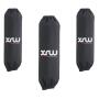 Shock Covers Quad ATV universal nylon black 3 pcs. Set and special for Suzuki LTZ 400, Kawasaki KFX 400, Yamaha YFZ 450