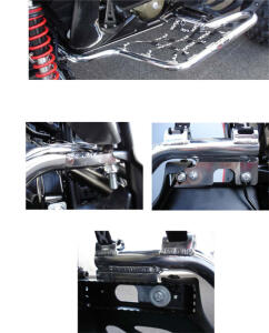 Nerf Bar HONDA TRX 700 XX black