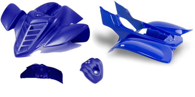 Kotflügel Plastik Kit YFM 660 R blau Verkleidung