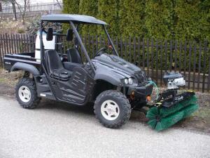 Kehrmaschine Quad ATV UTV 130cm Arbeitsbreite