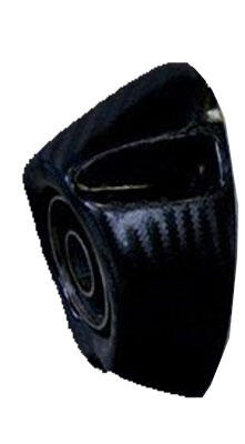 cap end carbon for Panzer silencer Off Road
