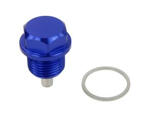 Oil drain plug for Simson S / SR4 / Duo / KR magnet blue