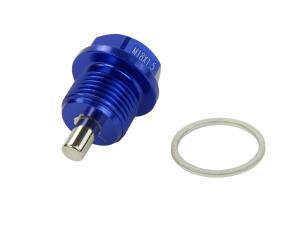 Oil drain plug for Simson S / SR4 / Duo / KR magnet blue