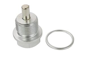 Oil drain plug for Simson S / SR4 / Duo / KR magnet silver