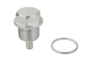 Oil drain plug for Simson S / SR4 / Duo / KR magnet silver