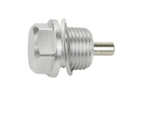 Oil drain plug for Simson S / SR4 / Duo / KR magnet silver