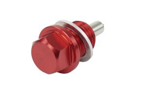 Ölablassschraube für BMW/CanAm/Ducati/Honda/Simson/Triumph/Yamaha Magnet rot M14x1,5