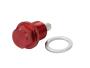 Ölablassschraube für BMW/CanAm/Ducati/Honda/Simson/Triumph/Yamaha Magnet rot M14x1,5
