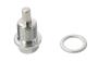 Ölablassschraube für Suzuki/Husqvarna/Hyosung/Kymco/Sachs Magnet Silber M14x12,5