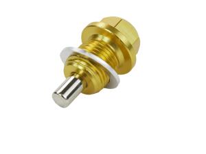 Ölablassschraube für Suzuki/Husqvarna/Hyosung/Kymco/Sachs Magnet gold M14x1,25