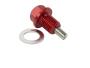 Ölablassschraube für Adly/Aprilia/CAN-AM/Honda/Polaris/Yamaha Magnet rot M12x1,5
