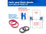 Kit de joint dhuile de fourche 43x54x11