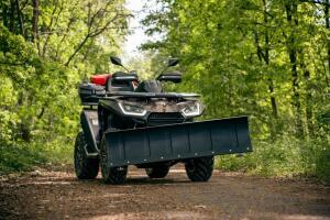 Schneeschild für Apache ZX 100 Komplettset 120cm breit