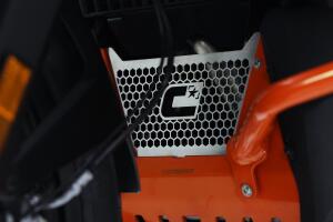 Auspuffkrümmer Schutz für KTM 790/Adventure /890/Adventure/R edelstahl gebürstet