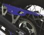 Kettenschutz Führung für Honda CRF 1000 Africa Twin DCT Bj. 2016-2019 Edelstahl gebürstet / blau #1