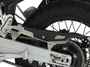 Chain guard for Honda XL 750 Transalp stainless steel / matte black