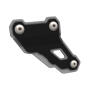Chain guard fin for Honda XL 750 Transalp stainless steel brushed / black