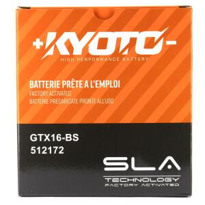 Batterie YTX16-BS / FTX16-BS / CTH16-12 / FTZ16-BS / WPH16-12 / WPH16-BS MF wartungsfrei für Kawasaki Suzuki