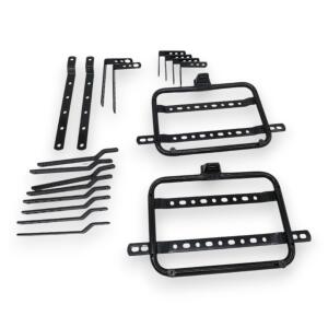 Universal Side Carrier for Motorcycle – Compatible with Givi Monokey Side Cases