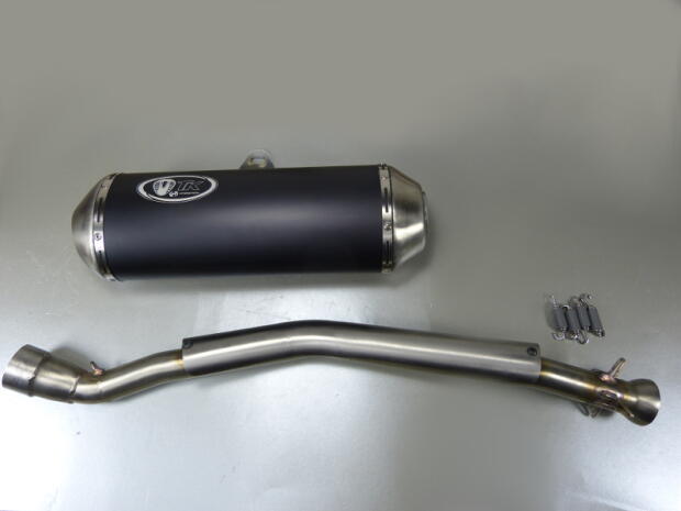 Exhaust CF Moto 625 short weheel base with e-mark
