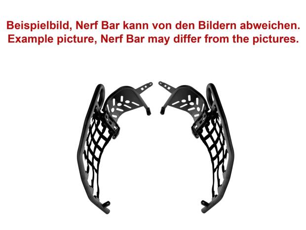 Nerf Bar Evo 1 für Dinli DL 450 / DMX 450 / DL 901/902 matt schwarz