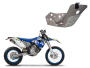 Motorschutz für Husaberg FE 390 / FE 450 / FE 570 in Aluminium natur