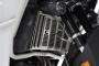 Front radiator guard for BMW F 850 GS Adventure yr. 2021-2022 brushed stainless steel