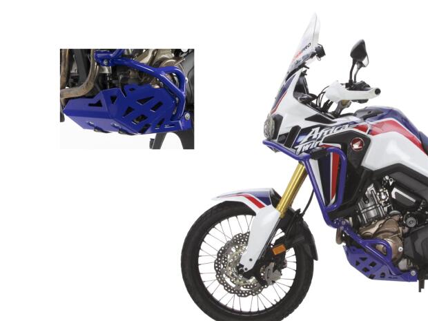 Motorschutz für Honda CRF 1000 Africa Twin DCT Bj. 2016-2019 blau