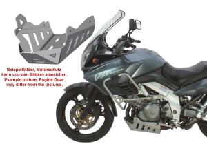 Engine guard for Suzuki DL 1000 V-Strom 2002-2013 silver