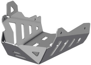 Engine guard for Suzuki DL 1000 V-Strom 2002-2013 silver