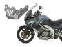 Engine guard for Suzuki DL 1000 V-Strom 2002-2013 silver