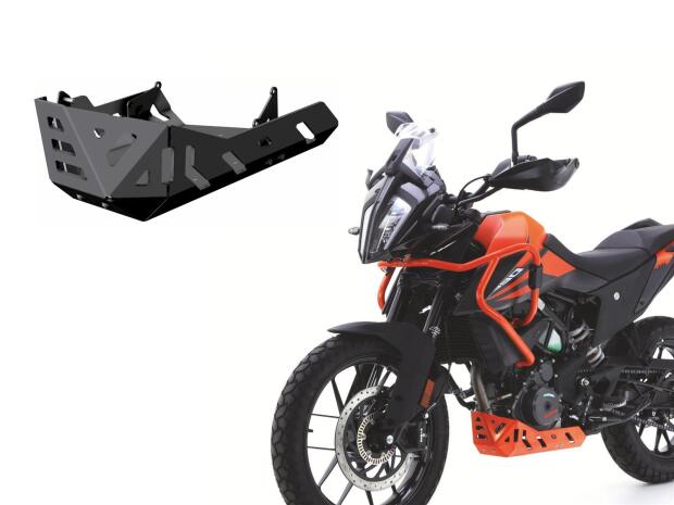 Engine guard for KTM 390 Adventure yr. 2020-2022 Black Matt