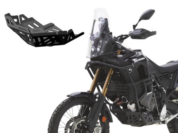 Motorschutz für Yamaha XTZ 700 Ténéré World Raid matt schwarz