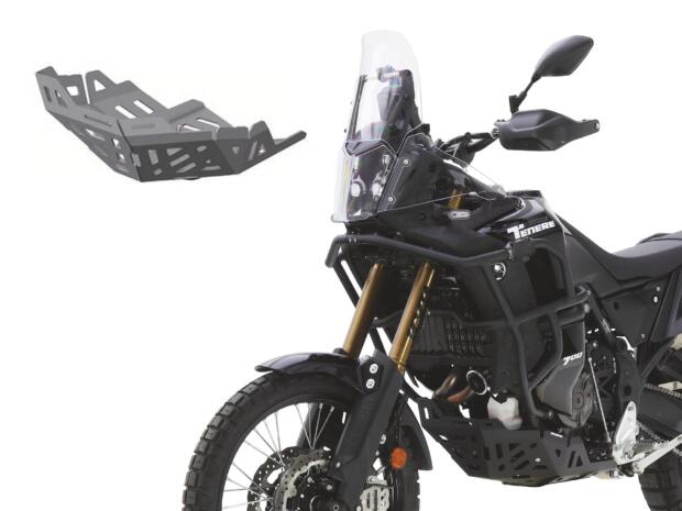 Engine guard for Yamaha XTZ 700 Ténéré World Raid yr.22 silver