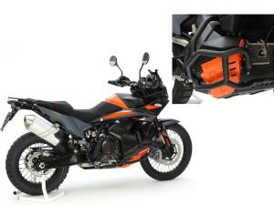 Crash bar for KTM 890 Adventure yr.2023 Black Matt