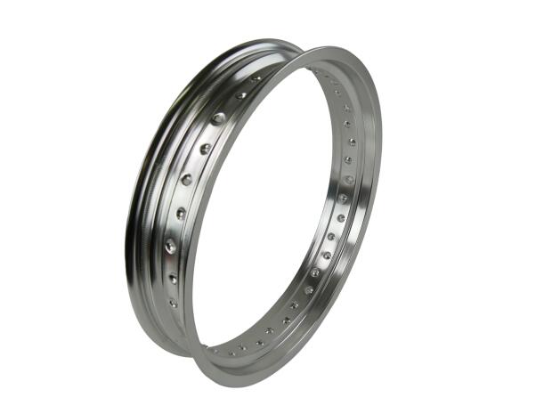 Felge hinten für Yamaha XT 600 / XT 125/250/350/500/550 XT 660 / Tenere Aluminium Felgenring Silber