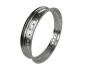 Cerchio posteriore 2,15x18 per Yamaha TT250 XT250 XT350 alluminio argento