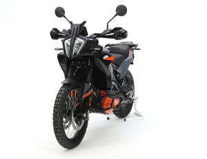 Engine guard for KTM 890 Adventure yr.23 orange/black matt