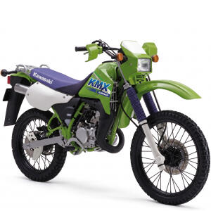 Felgen Aluminium Set Schwarz für Kawasaki KMX 125...