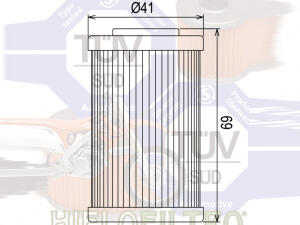 Oil filter Hiflo HF155 for KTM / Husqvarna / Beta / GasGas / Husaberg